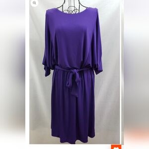 Beautiful Chico's Deep Purple Dress